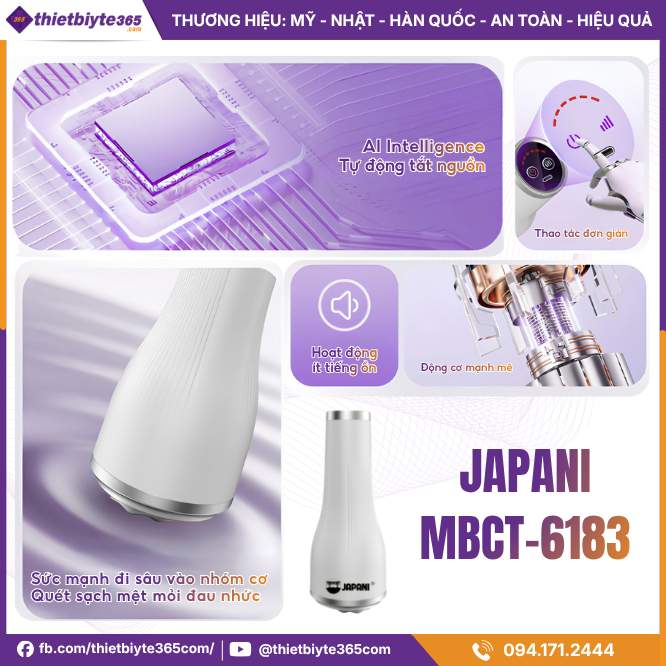 Tính năng JAPANI MBCT-6183