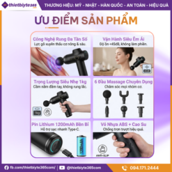 ảnh sản phẩm Máy massage cầm tay JAPANI MCT-1895 6 Đầu Massage
