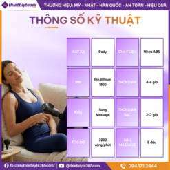 ảnh sản phẩm Máy massage cầm tay JAPANI MCT-1895 6 Đầu Massage