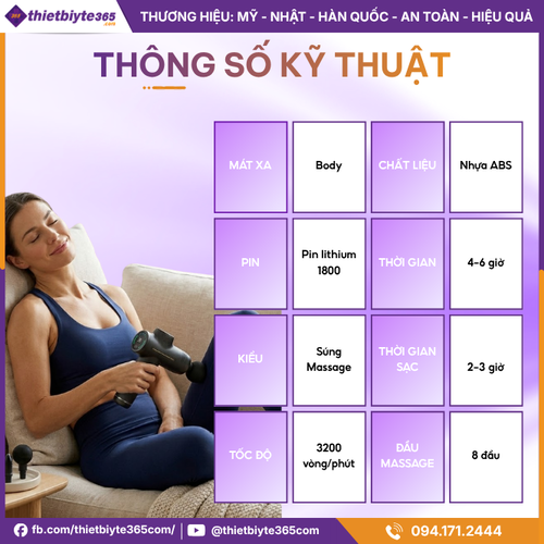 Máy massage cầm tay JAPANI MCT-1895 6 Đầu Massage-2 ảnh sản phẩm Máy massage cầm tay JAPANI MCT-1895 6 Đầu Massage