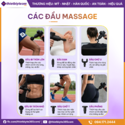 Album ảnh sản phẩm Máy massage cầm tay JAPANI MCT-1913 6 Đầu Massage