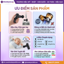 Album ảnh sản phẩm Máy massage cầm tay JAPANI MCT-2986