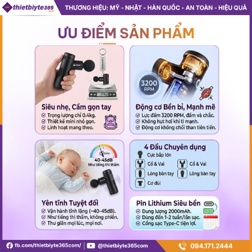 Máy massage cầm tay JAPANI MCT-2986-1 Album ảnh sản phẩm Máy massage cầm tay JAPANI MCT-2986