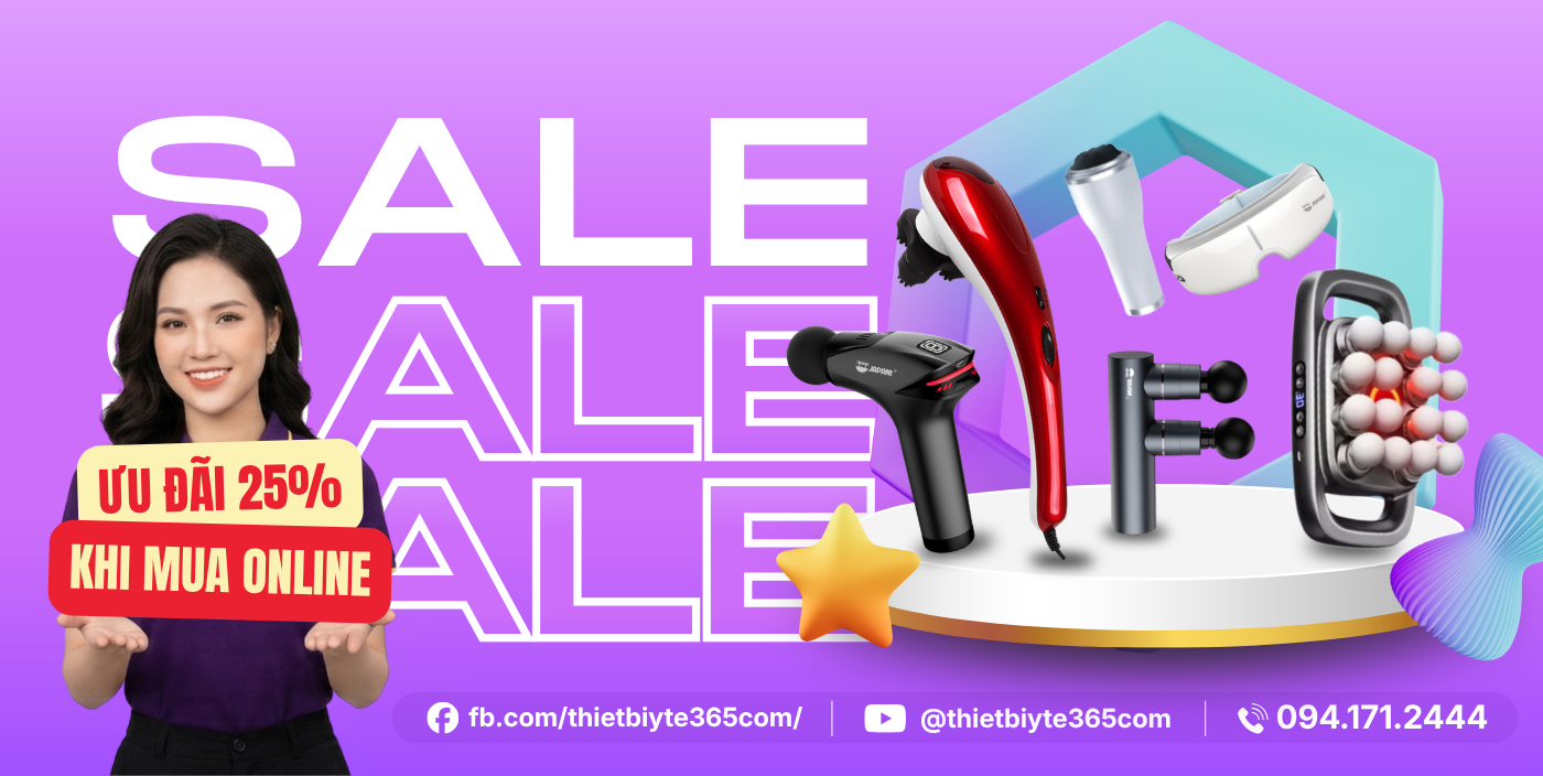 banner sale thiết bị y tế 365