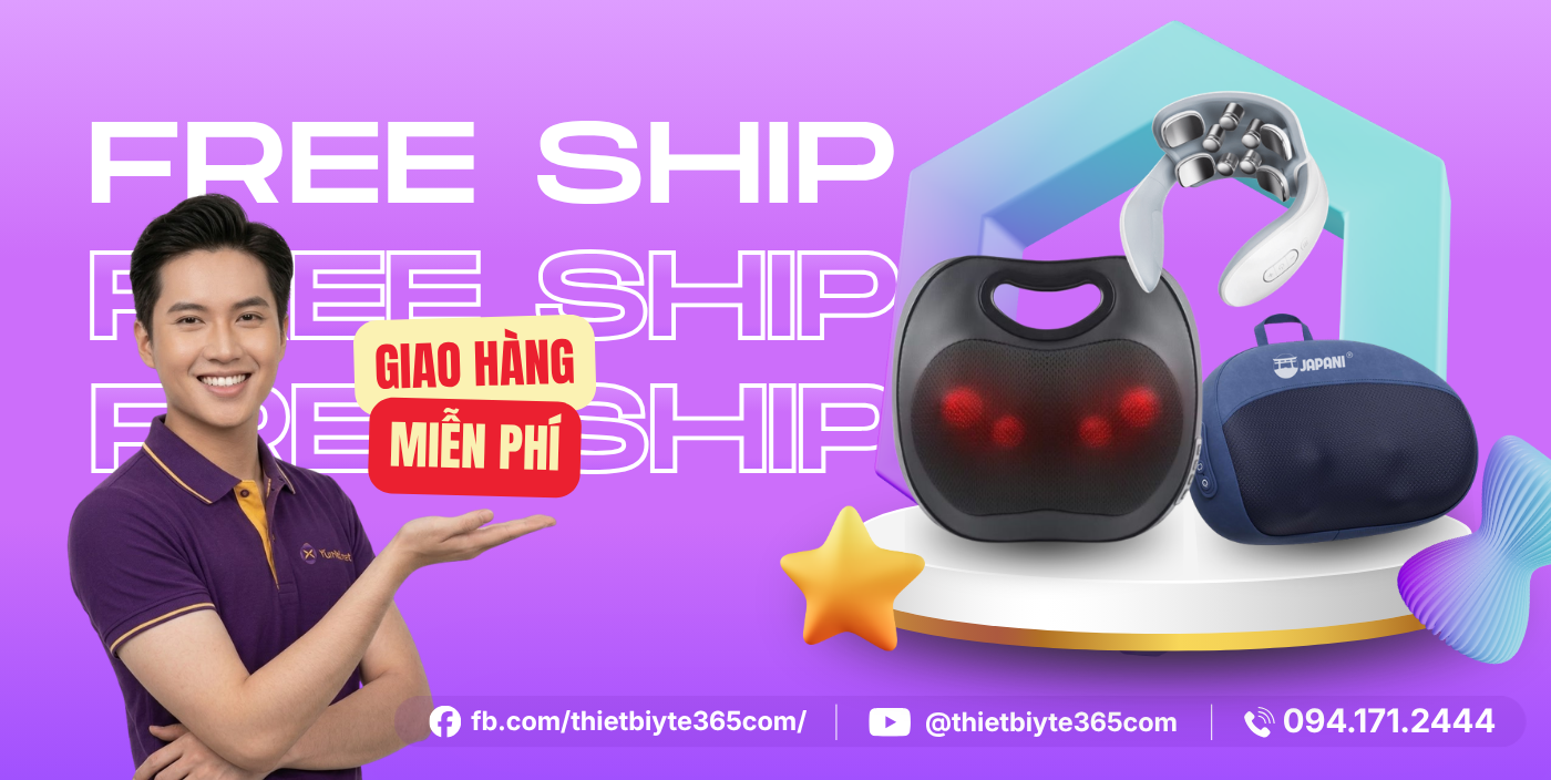 sản phẩm thiết bị y tế 365 miễn phí ship