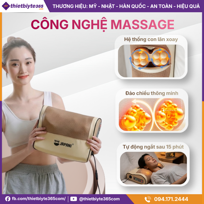 Công Nghệ Massage JAPANI CVG-6047