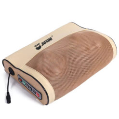 Gối Massage Cổ Vai Gáy Lưng JAPANI CVG-6047 Da Cao Cấp