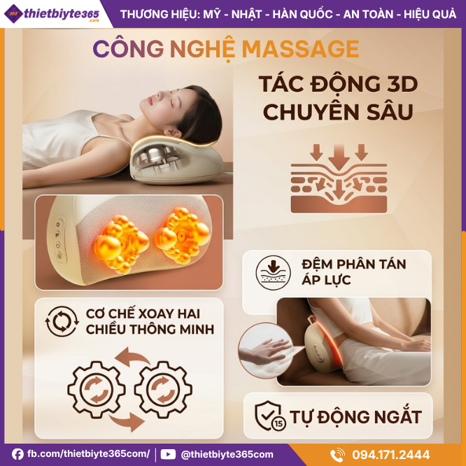 Công Nghệ Massage của JAPANI CVG-6057