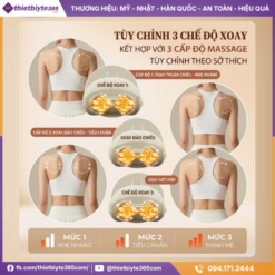 Cấp Độ Massage Của Gối JAPANI CVG-6057