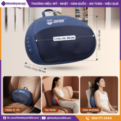 Thiết Kế Của Gối Massage Cổ Vai Gáy JAPANI CVG-6057