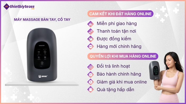 Máy massage tay, bàn tay website Thietbiyte365.com