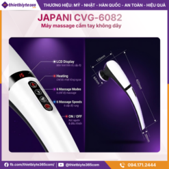 Pin của máy massage japani cvg 6082