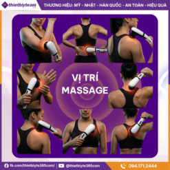 Máy massage japani cvg 6082 hỗ trợ mát xa nhiều vị trí
