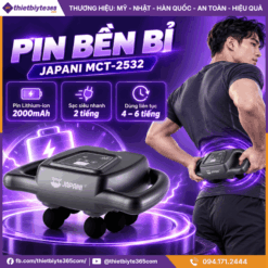 Pin của máy massage cầm tay JAPANI MCT-2532
