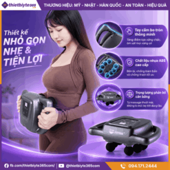 Thiết kế nhỏ gọn, nhẹ và tiện lợi của máy massage cầm tay JAPANI MCT-2532