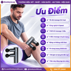Ưu Điểm Nổi Bật Của Máy Massage Cầm Tay 2 Đầu JAPANI MCT-2357