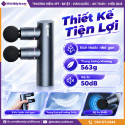 Thiết Kế Tiện Lợi Của Máy Mát Xa 2 Đầu JAPANI MCT-2357