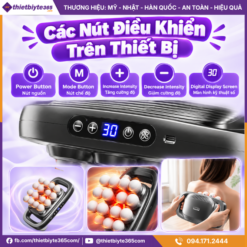 Máy Massage Cầm Tay Đa Năng JAPANI MDN-4347 16 Đầu Hỗ Trợ Giảm Đau Mỏi Tại Nhà