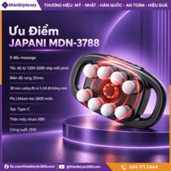 Ưu Điểm Của Máy Massage Cầm Tay Đa Năng JAPANI MDN-3788