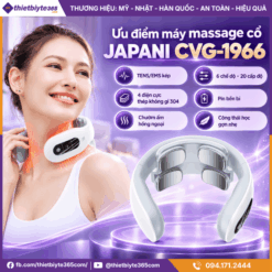 Ưu điểm máy massage cổ JAPANI CVG-1966