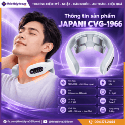 Thông tin sản phẩm máy massage cổ JAPANI CVG-1966