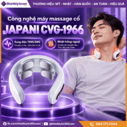 Công nghệ máy massage cổ JAPANI CVG-1966
