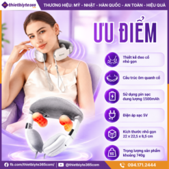 Ưu điểm của máy massage cổ JAPANI CVG-1968