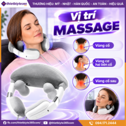 Khu vực massage của máy massage cổ JAPANI CVG-1968