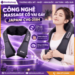 Công nghệ máy massage cổ vai gáy JAPANI CVG-2584