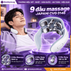 Số lượng đầu của máy massage cổ vai gáy JAPANI CVG-3146