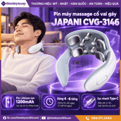 Pin của máy massage cổ vai gáy JAPANI CVG-3146