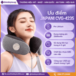 Ưu điểm máy massage cổ vai gáy JAPANI CVG-4235