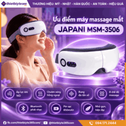 Ưu điểm máy massage mắt JAPANI MSM-3506