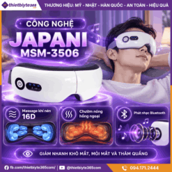 Công nghệ máy massage mắt JAPANI MSM-3506