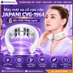 Ưu điểm máy mát xa cổ JAPANI CVG-1964
