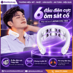 Số lượng đầu của máy mát xa cổ JAPANI CVG-1964